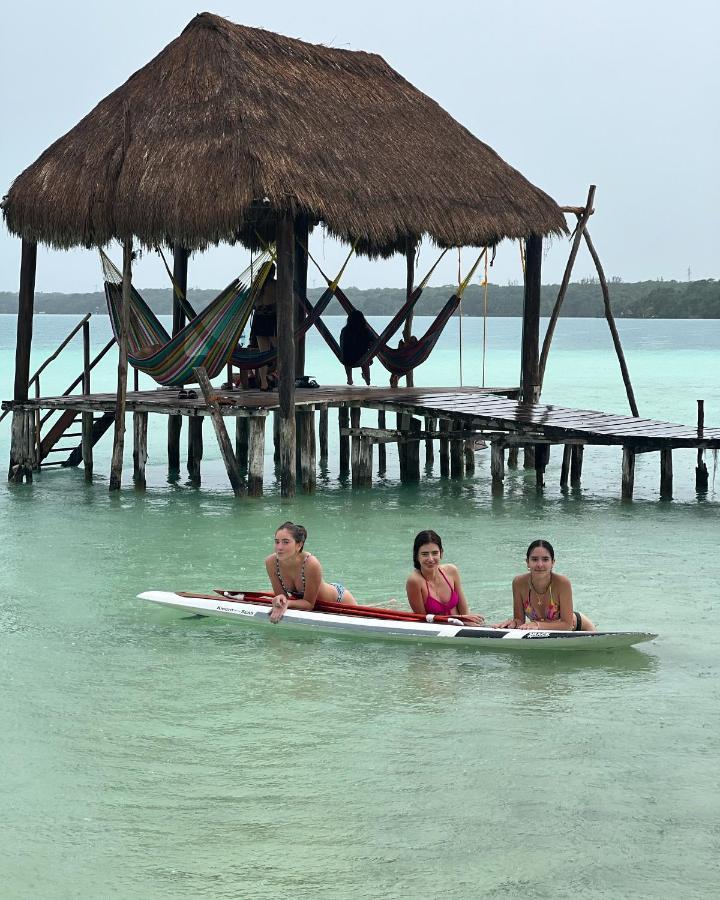 Hotel Wayak Bacalar Bagian luar foto