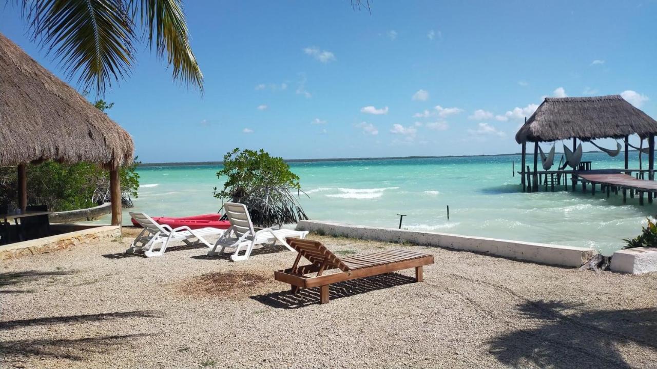 Hotel Wayak Bacalar Bagian luar foto