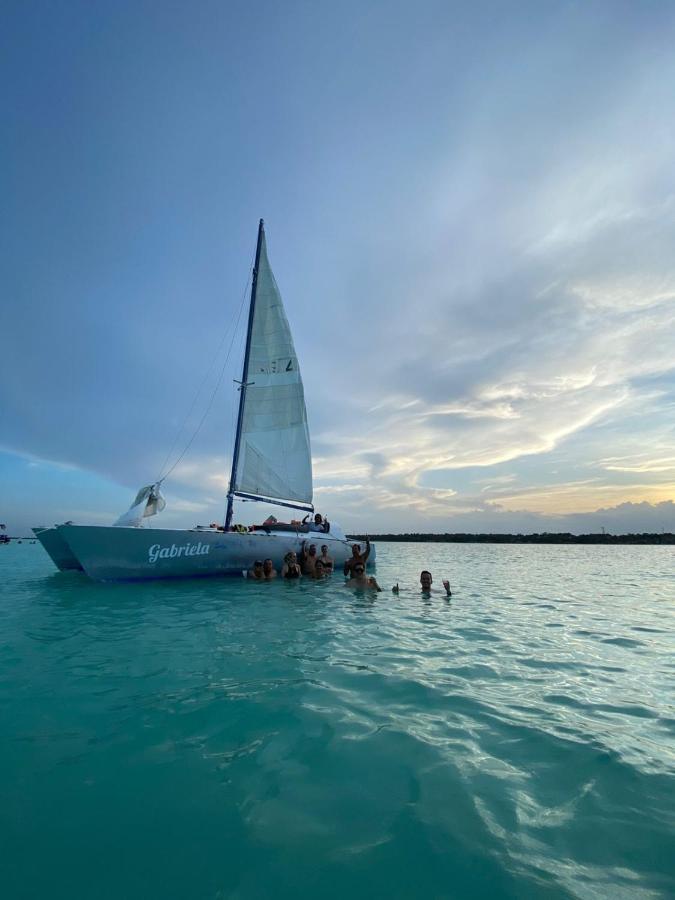 Hotel Wayak Bacalar Bagian luar foto