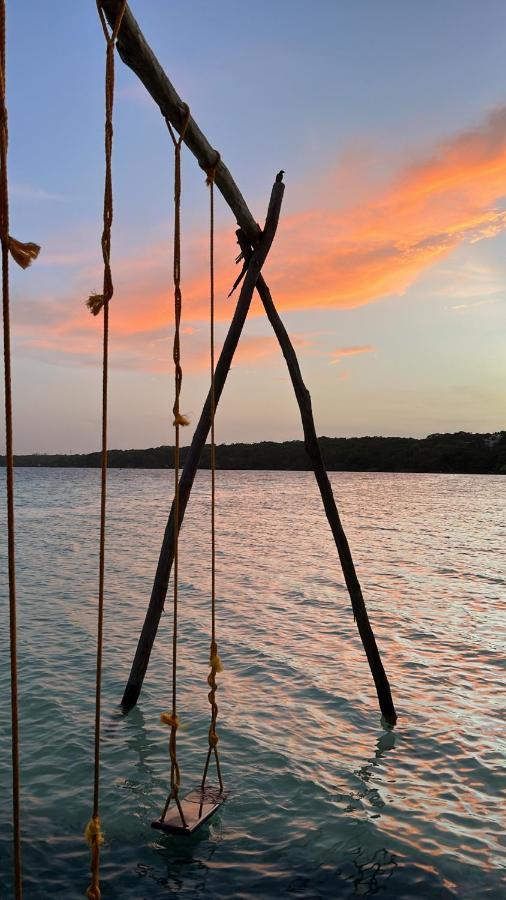 Hotel Wayak Bacalar Bagian luar foto