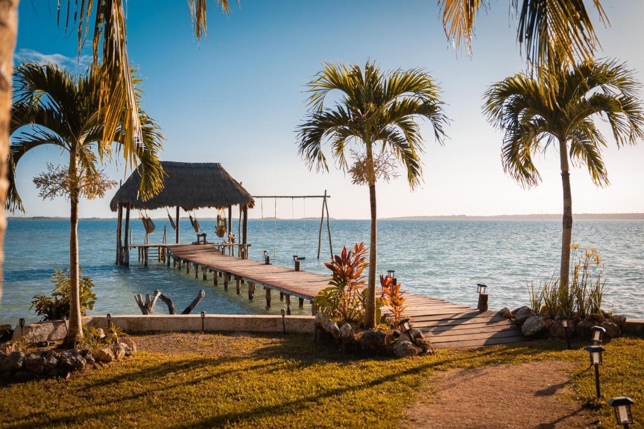Hotel Wayak Bacalar Bagian luar foto