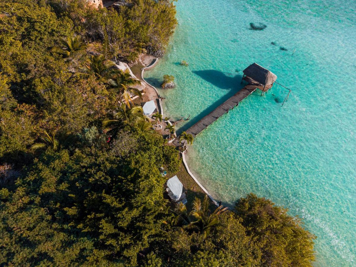 Hotel Wayak Bacalar Bagian luar foto