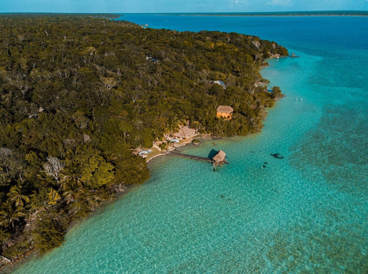 Hotel Wayak Bacalar Bagian luar foto