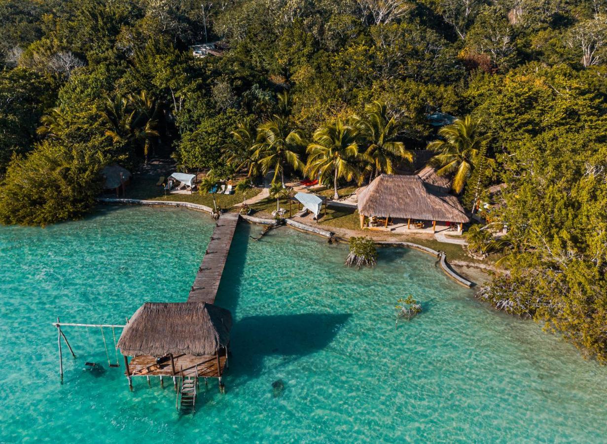 Hotel Wayak Bacalar Bagian luar foto